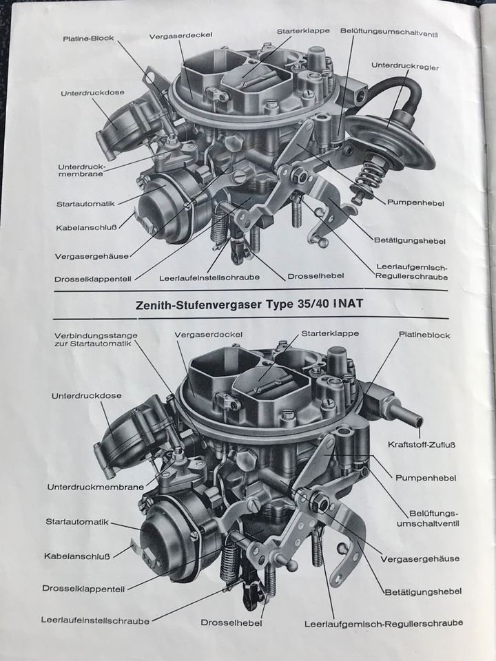 Zenith Vergaser 35 / 40 INAT DVG VERGASER GESELLSCHAFT 10 1967 in Nürnberg (Mittelfr)