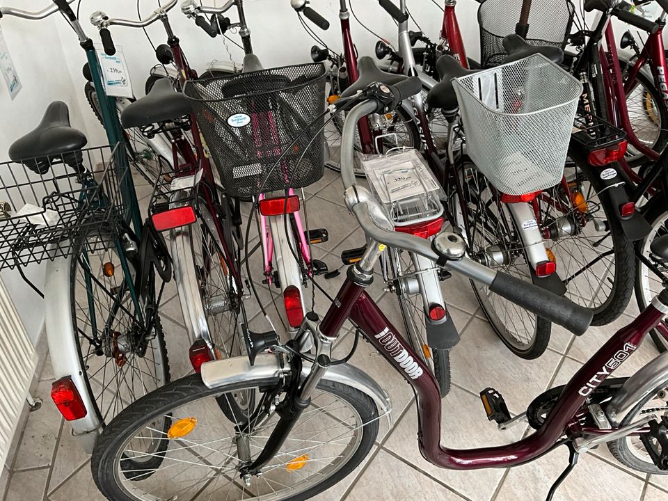 Gebrauchtfahrrad Fahrrad Garantie Reparatur 5 7 21 Gang Schaltung in Mulda