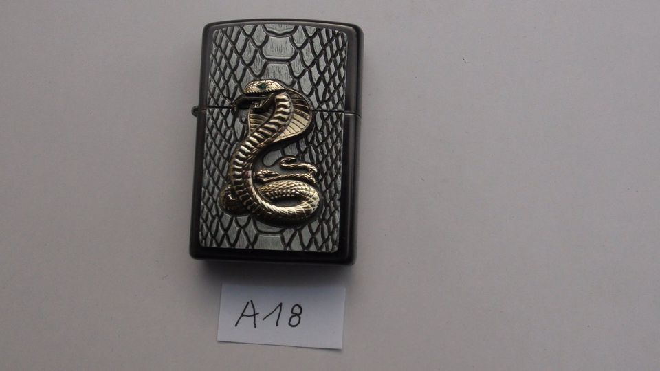 Original Zippo Feuerzeug   ⁕ COBRA ⁕  ”NEU/OVP” in Hesel