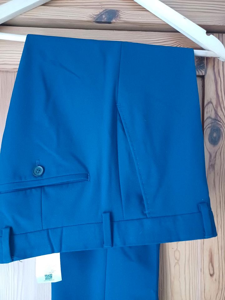 Anzug royal blau Größe 44 slim fit Finshley & Harding in Halstenbek