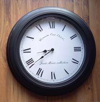 Grosse Wanduhr Uhr 55cm Bahnhofsuhr Bahnhof Quartz Wohnzimmer Bayern - Kronach Vorschau