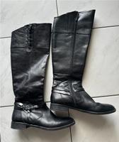 Lederstiefel schwarz Tamaris Gr.40 Nordrhein-Westfalen - Bedburg Vorschau