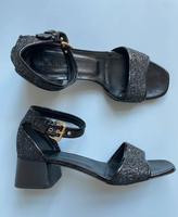 Marni Glitzer Sandalen Heels mit bequemen Blockabsatzt Berlin - Neukölln Vorschau