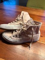 Converse All Stars high Chucks rosa Samt Gr. 37,5 Hessen - Lich Vorschau