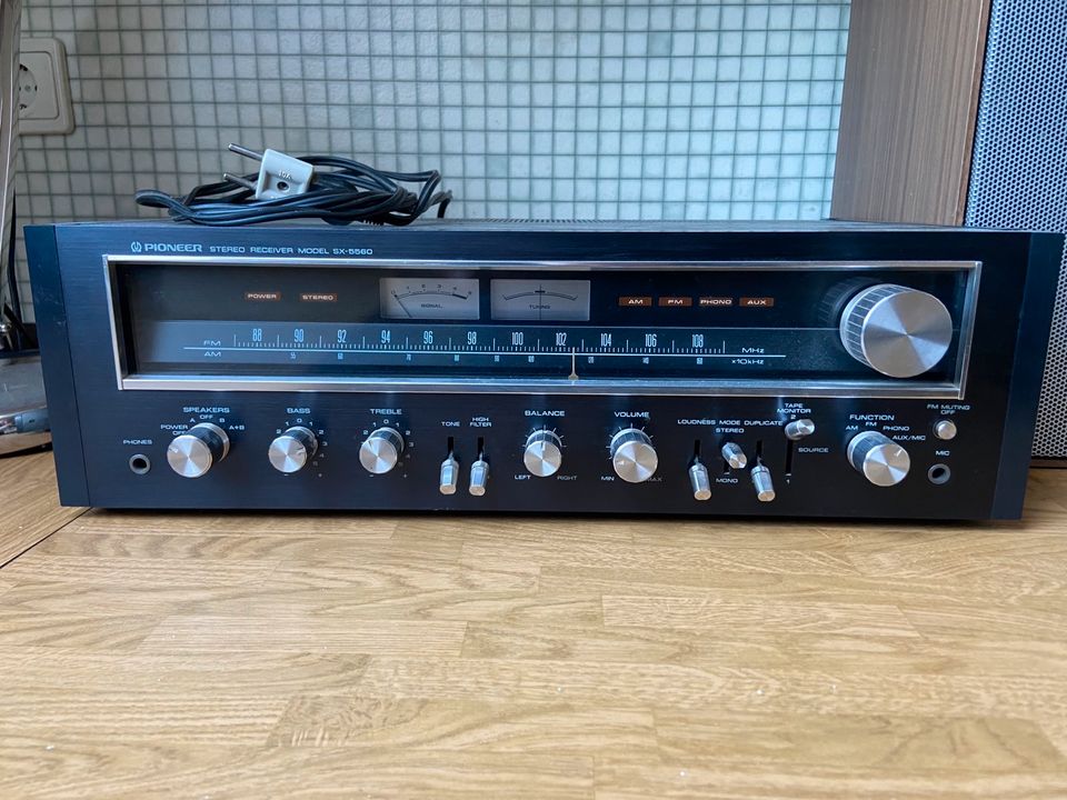 Pioneer SX 5560 Stereo Receiver in Höchberg