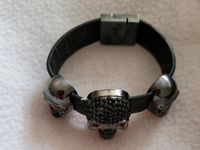 Lederarmband mit Totenkopf Nordrhein-Westfalen - Oberhausen Vorschau