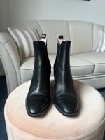 Stiefelette mit Keilabsatz aus Glattleder Zara Bonn - Bad Godesberg Vorschau