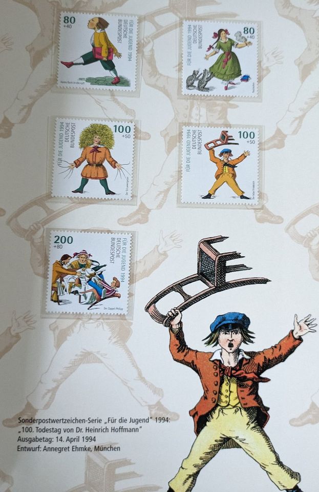 Der Struwwelpeter! Deutsche Post AG Jubiläumsausgabe in Mechernich