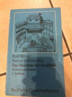 Rolf Breuer Rainer Schöwerling Das Studium der Anglistik Englisch Bayern - Bruckmühl Vorschau