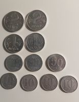 DDR Münzen 2x2 und 2x1 Mark. 3x50 und 4x10 Pfennig von 1958-1983 Stuttgart - Degerloch Vorschau