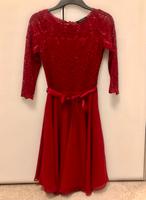 Festliches Kleid von Swing, dunkelrot, Gr. 34 Köln - Rodenkirchen Vorschau