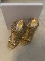 Orig. Jimmy Choo Glenys metallic Nappa Gold 38,5 Hessen - Hofheim am Taunus Vorschau