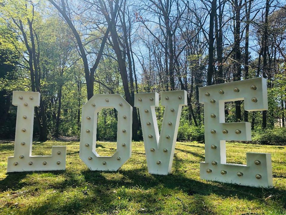 LOVE LED Leucht Buchstaben *VERLEIH* Hochzeit Party Feier in Potsdam