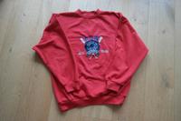 Sweatshirt Gr. S/M leuchtend rot innen angeraut Hessen - Künzell Vorschau