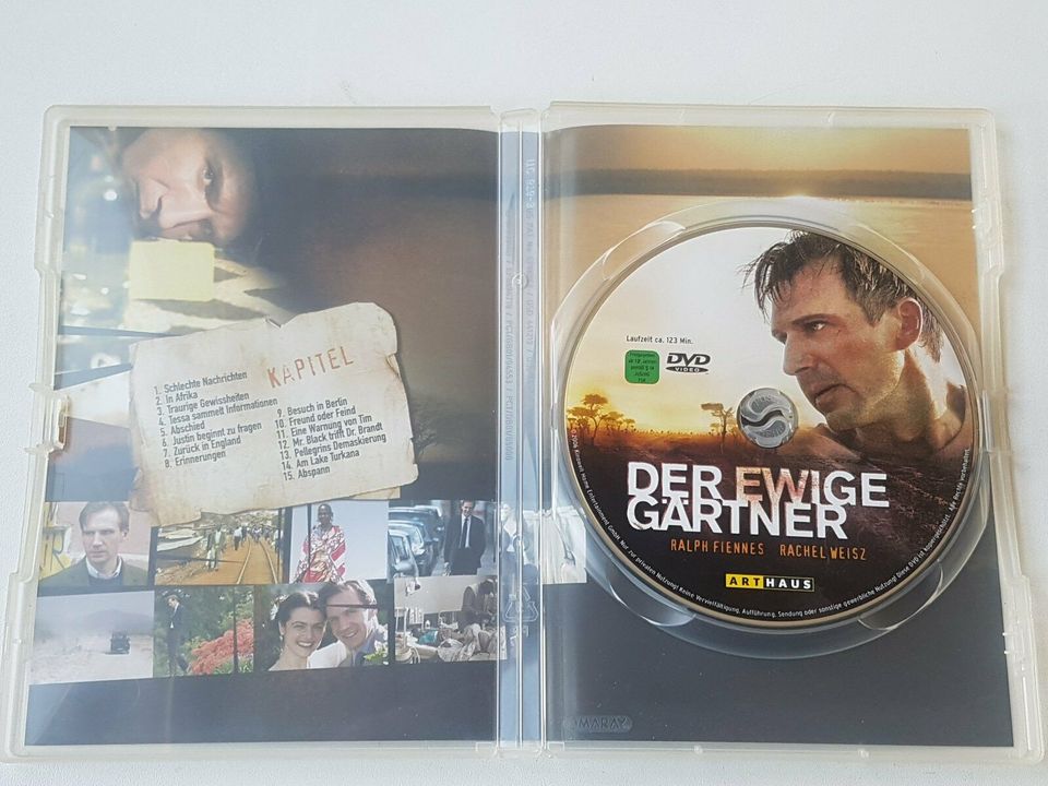DVD *** Der ewige Gärtner *** Ralph Fiennes *** Rachel Weisz *** in
