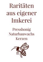 Raritäten aus eigener Imkerei - Presshonig, Naturbauwachs & Kerze Dithmarschen - Heide Vorschau