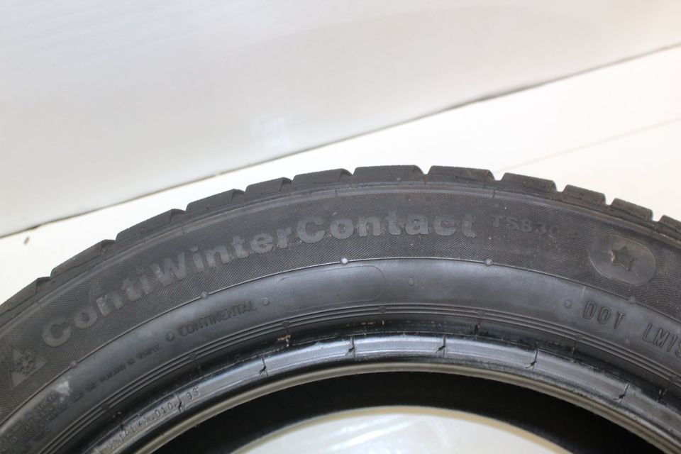 2 x 195/55 R15 87H Winterreifen Continental M+S 5,8MM DOT4715 in Brackenheim