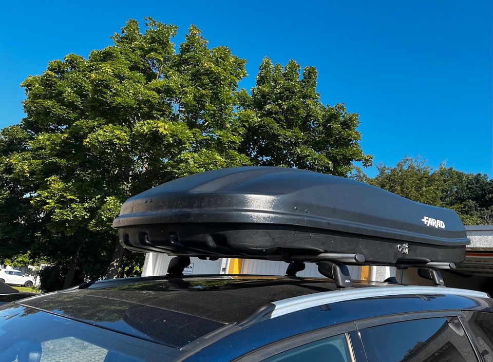 vermiete große Dachbox (680L) Farad N7 - praktischer als Thule in Dresden