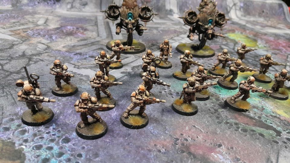 Warhammer 40k Chaos Deathguard Blight Drones  Kultisten/Cadian in Brieskow-Finkenheerd