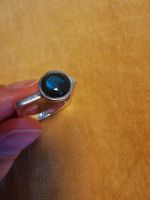 Ring 925 Silber schmal aber massiv gearbeitet, Labradorit  Caboch Bayern - Fürth Vorschau