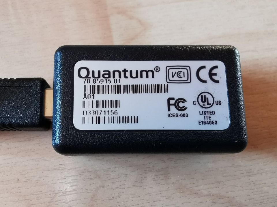 Quantum Tape Drive USB Adapter Kit 70.85915.01 in Wörth an der Isar