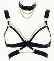 Riemchen bh bra harness schwarz ketten Walle - Utbremen Vorschau