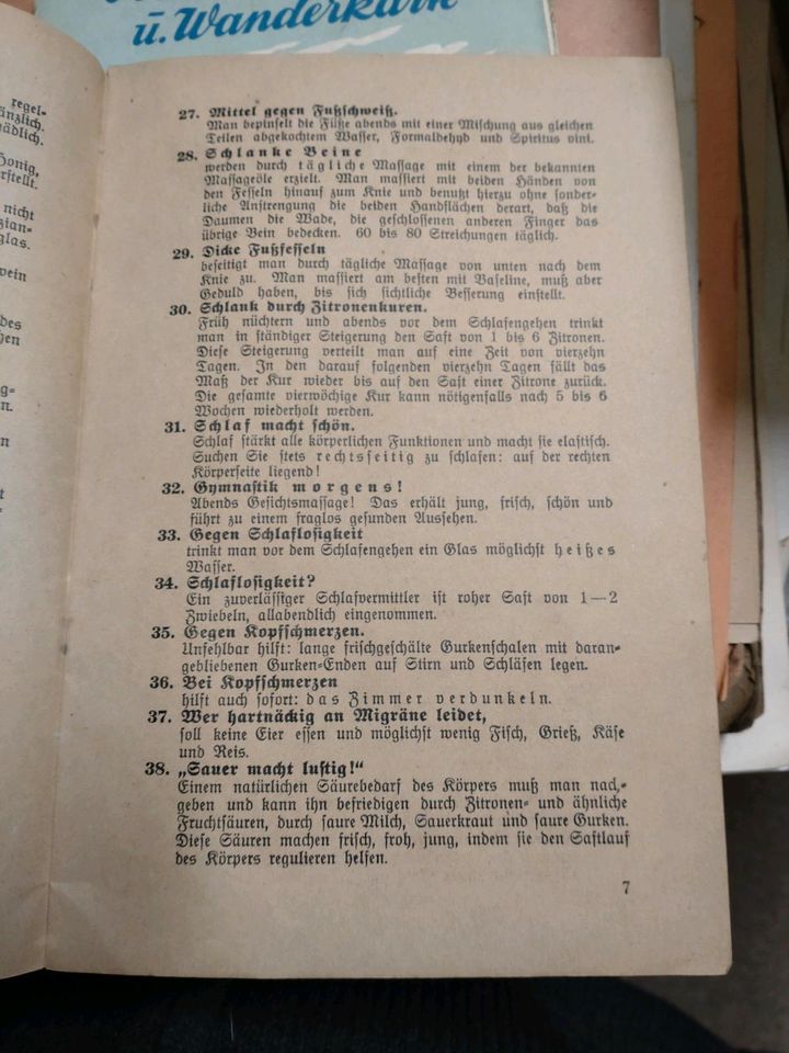400 Sachen zum Bessermachen Tips für die Hausfrau 1934 WK2 WW2 in Eisenach