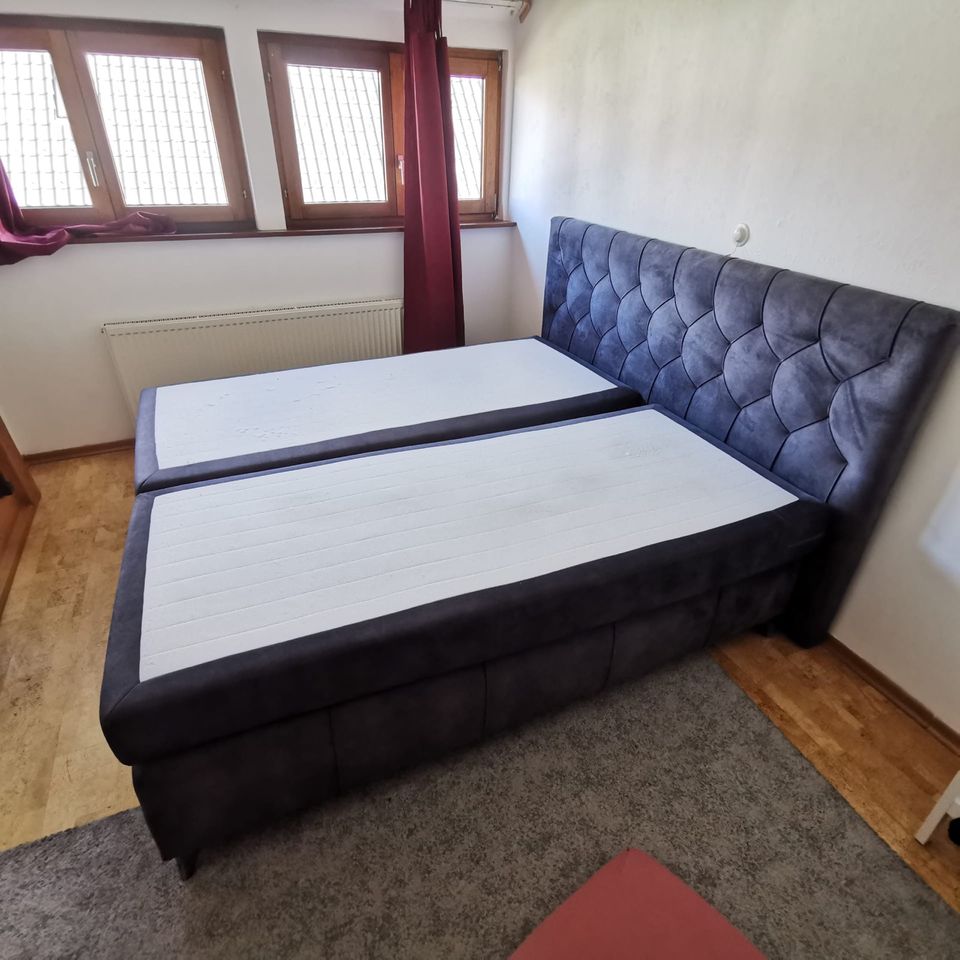 boxspringbett 200x180 in Wellendingen