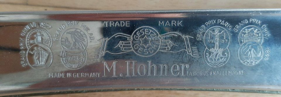 Antike Mundharmonika M. Hohner Unsere Lieblinge 48 C in Ebersbach an der Fils