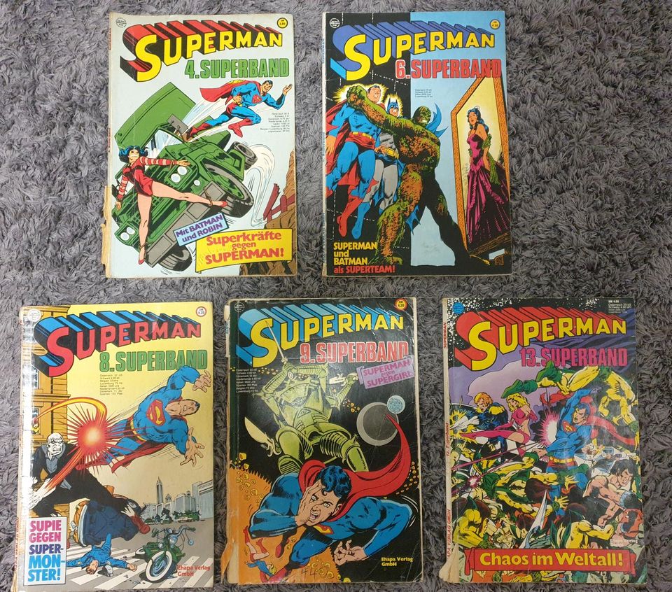 5 Superman Superband von 1975 in Nürnberg (Mittelfr)