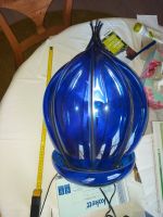 blaue Lampe in Form einer Zwiebel, gigantische Lampe. superblau Rheinland-Pfalz - Nittel Vorschau