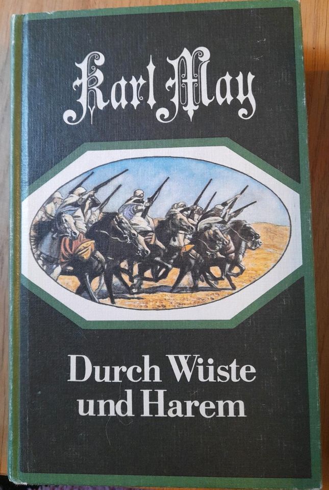 Buch Karl May Durch Wüste u Harem 1989 Verlag Neues Leben Berlin in Schwerin