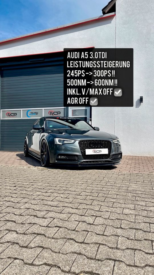 Audi A6 S6 RS6 A4 Q7 Q5 Q3 Q2 A3 Leistungssteigerung Chip Tuning in Helmstadt-Bargen