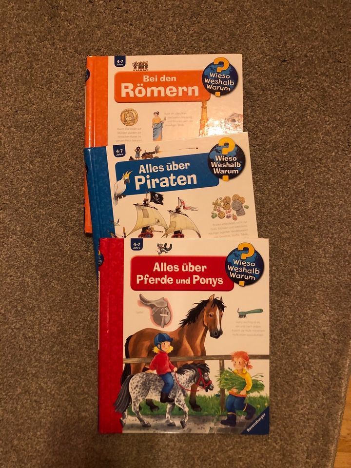 Wieso Weshalb Warum Kinderbucher Pferde Piraten Römern in München