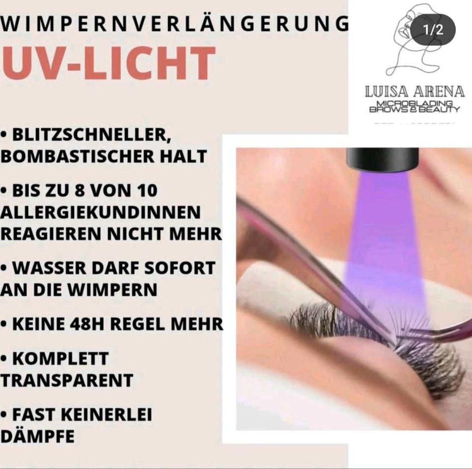 ✨UV Wimpernverlängerung in Höxter