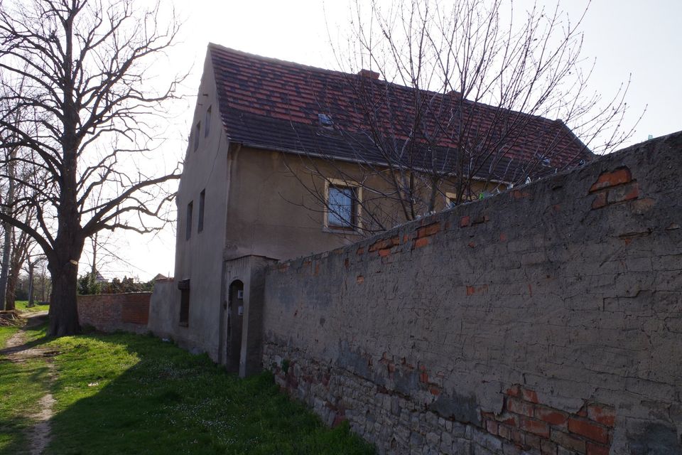 Bauernhaus mit 2 Scheunen und großem Grundstück in Alsleben (Saale)