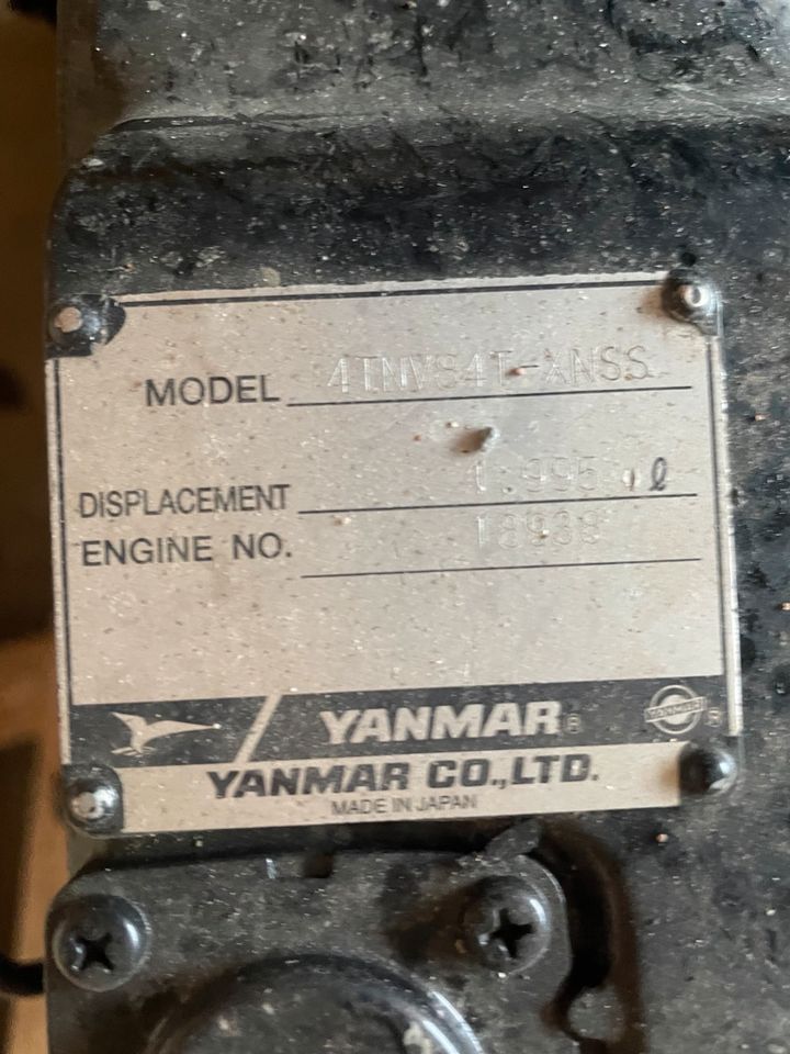 Yanmar 4tnv84 Motor neu wacker Neuson Volvo yanmar in Thalfang