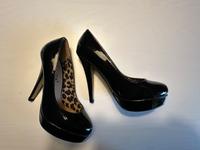 Plateau High Heels Gr. 37 Schwarz Bonn - Nordstadt  Vorschau