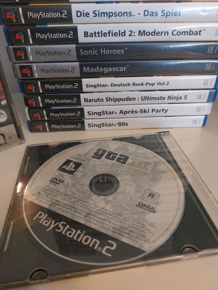 Sony PlayStation Ps2 und Ps1 Spiele Konvolut in Königsbrunn