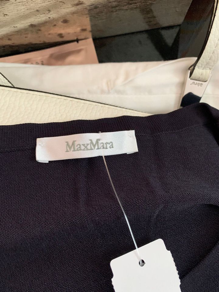 Max Mara Sommer Pullover Gr. XL dunkelblau NP 399,-€ in Stuttgart