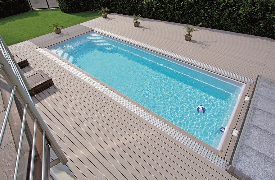 GFK Pool GFK Becken KOMPLETTSET!!! Pool Stahlwandpool Rundpool Ovalpoolbau Rechteckpool in Bergisch Gladbach