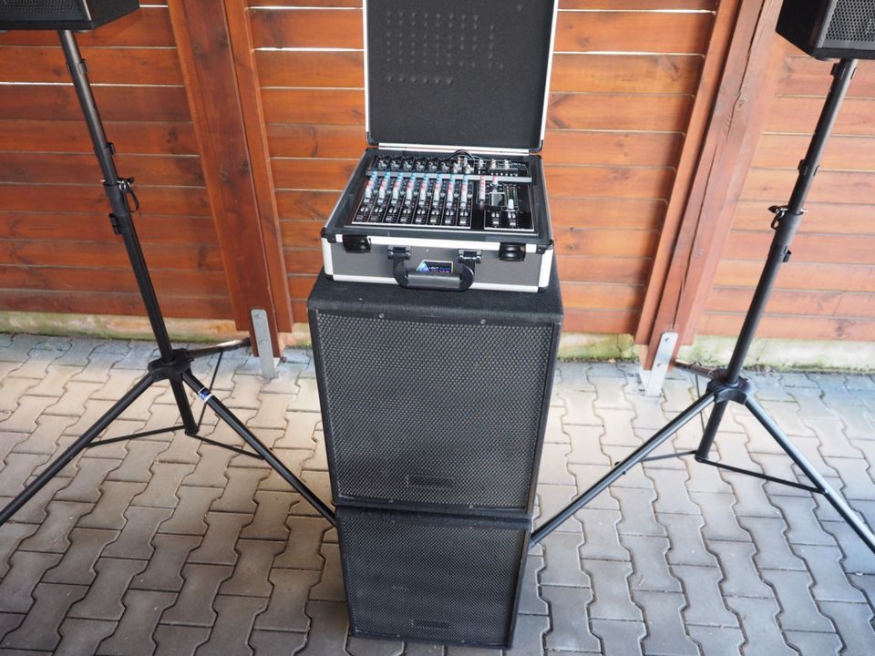 Musikanlage mieten Paket Nr.2 ( Party, Geburtstag, Hochzeit ) in Kirchhain