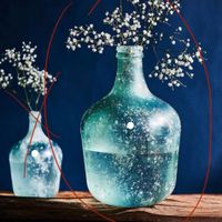 Depot Vase Vasen geeist  Ballonvase Bottle grün Bayern - Coburg Vorschau
