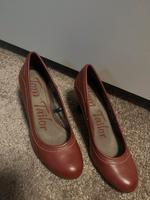 Vintage Tom Tailor Rote Schuhe 39 Nordrhein-Westfalen - Nottuln Vorschau