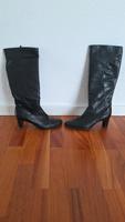 GR Stiefel Leder Schwarz Größe 37 Baden-Württemberg - Schwetzingen Vorschau
