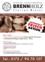 Brennholz FRISCH Aktion / Hartholz Weichholz / IBC Gitterbox Bayern - Feldkirchen Niederbay Vorschau