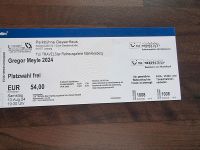 Gregor Meyle Ticket Leipzig 10.08.24 Thüringen - Bucha Vorschau