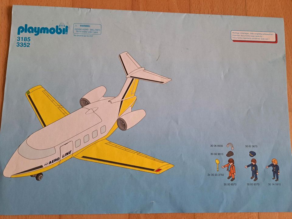 Playmobil 3185 Flugzeug in Tangstedt 