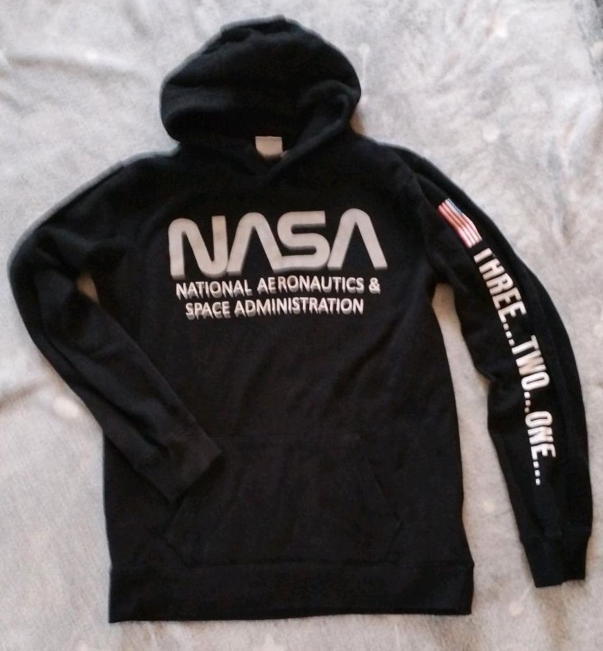 NASA, kaputzen-Pulli, Sweatshirt gr.  S 170/176 in Sonsbeck