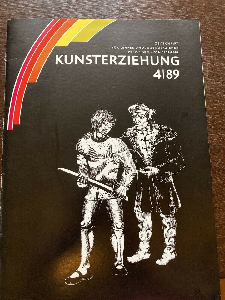 DDR Zeitschrift Kunsterziehung Werner Tübke in Brieselang